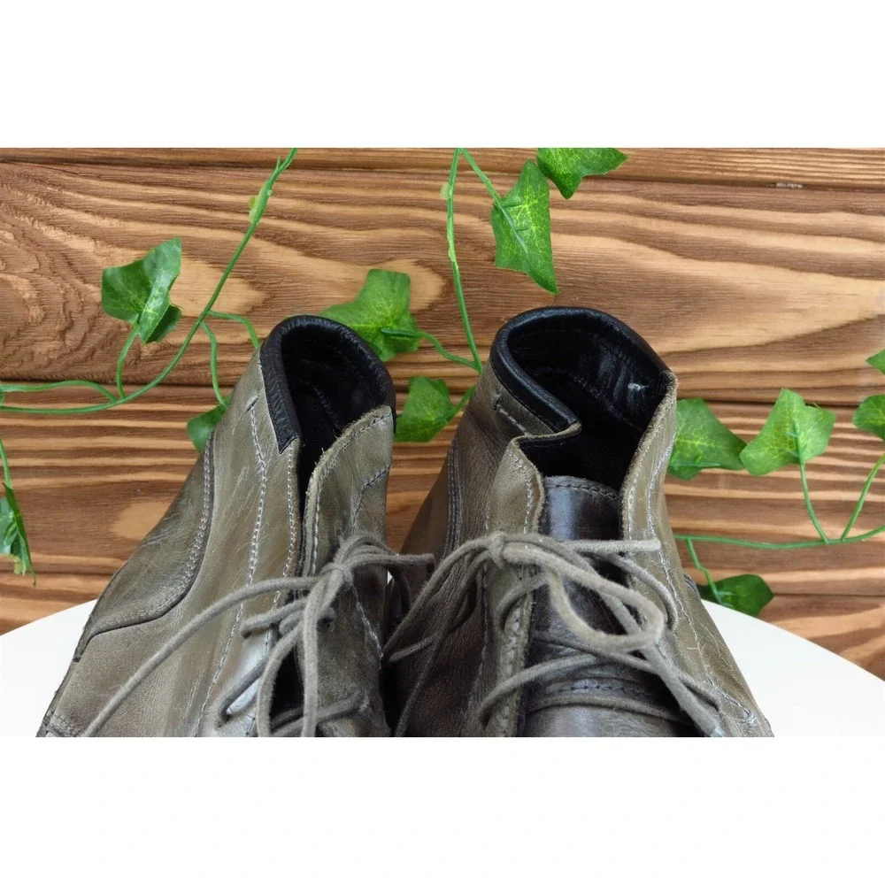 Steve Madden Boots Sz 11.5 M‎ Brown Round Toe Chukka Leather Men
